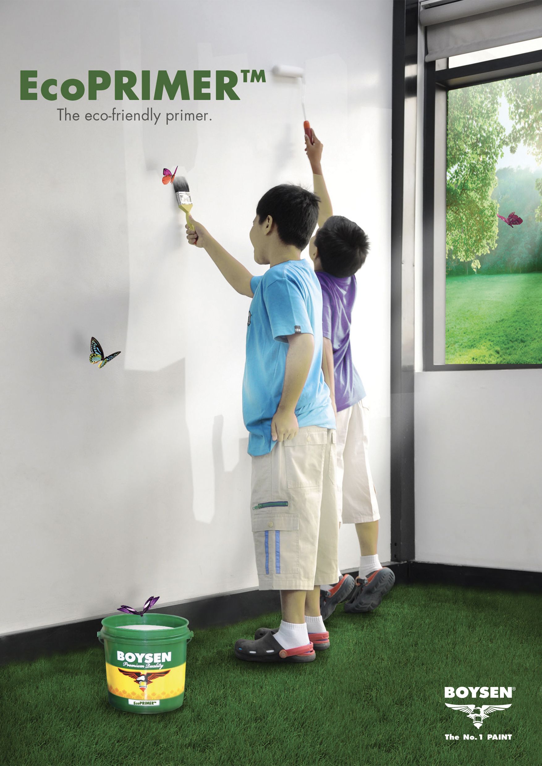 BOYSEN EcoPrimer B‑105 Eco-friendly Water-based Primer | Pacific Paint ...