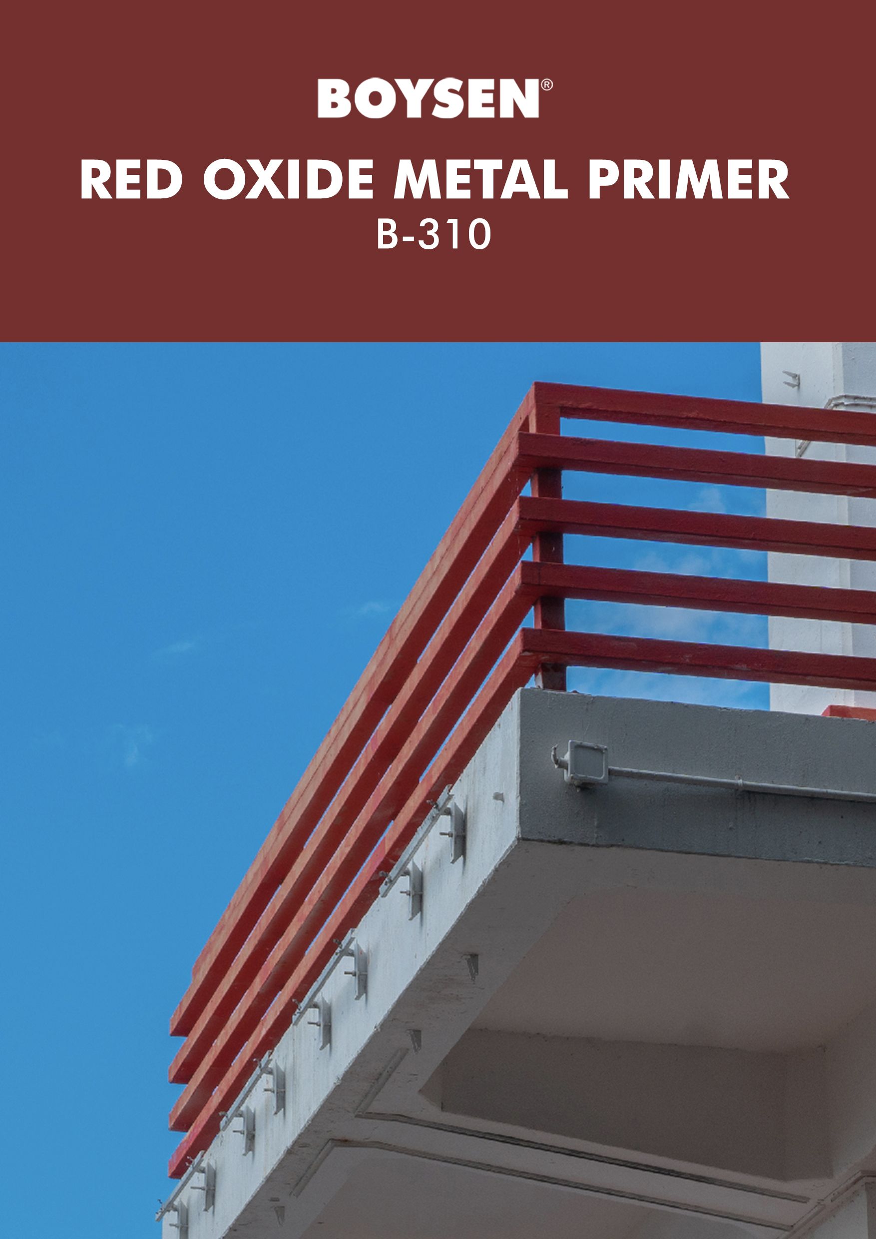 BOYSEN Red Oxide Metal Primer B‑310 | Pacific Paint (BOYSEN ...