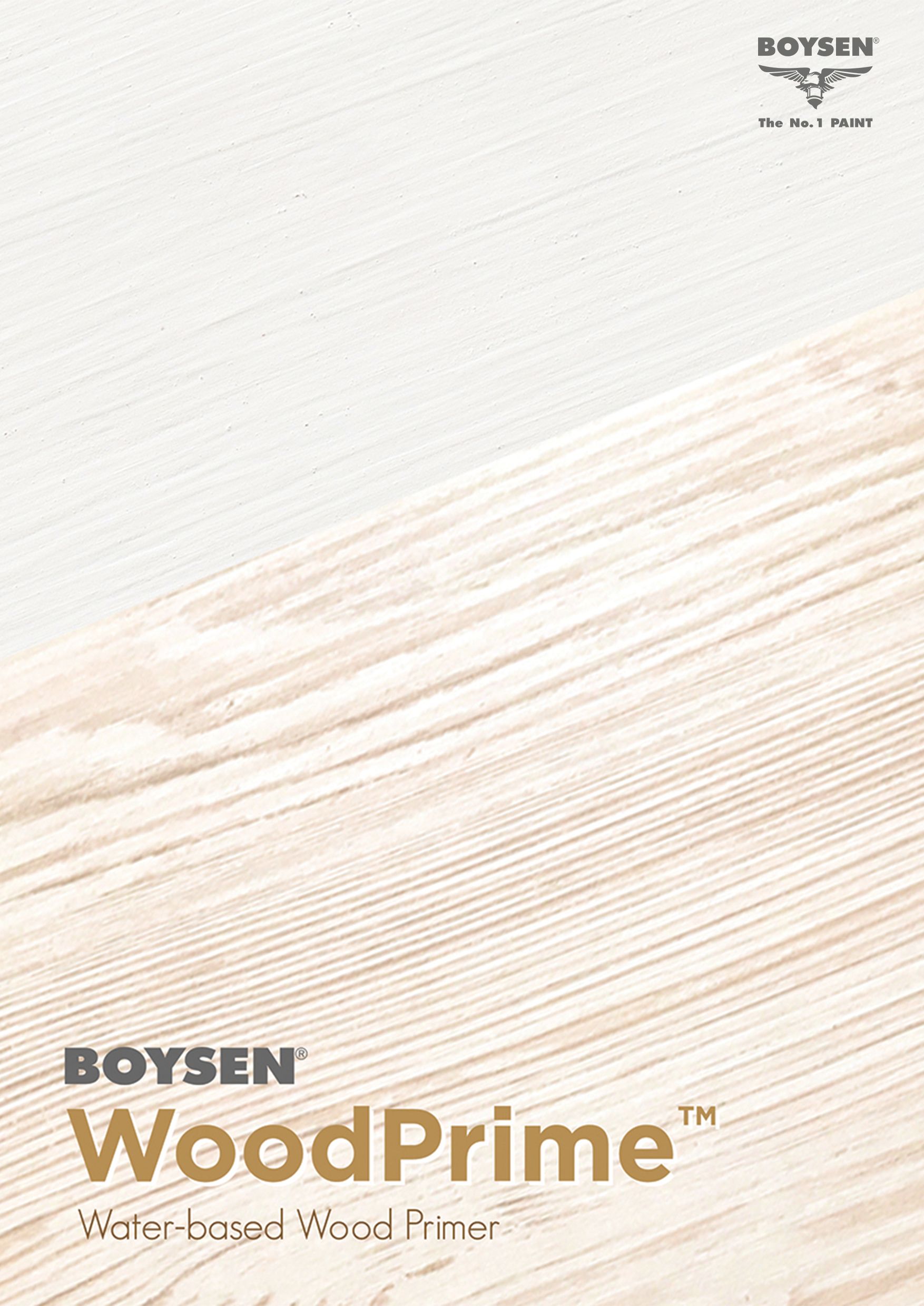 BOYSEN WoodPrime B‑180 Water-based Wood Primer | Pacific Paint (BOYSEN ...